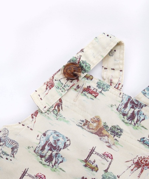 Ocean&Ground(オーシャン&グラウンド)の「カメハメハベビーサロペット(70~80cm)(サロペット/オーバーオール・キッズ・マルチ/グリーン/アイボリー/ベージュ・80/90)」の15枚目の写真