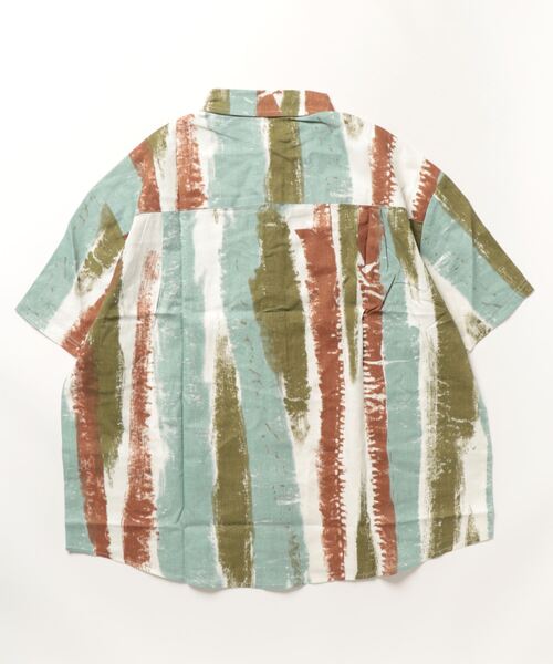 ＪＵＧＬＡＮＳ（ユグランス）の「Revo　リネンミックスペイントssシャツ（シャツ/ブラウス・メンズ・B/A/C・M/L）」の4枚目の写真