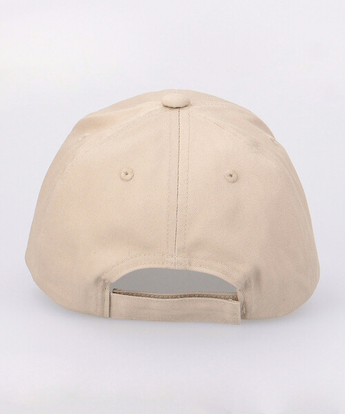 COMME CA ISM（コムサイズム）の「UVカット　ロゴ刺しゅうキャップ（キャップ・キッズ・ベージュ/ブラック・L/M）」の7枚目の写真