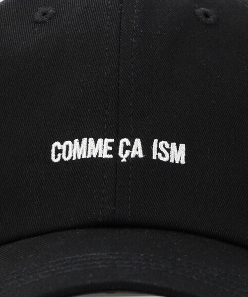 COMME CA ISM（コムサイズム）の「UVカット　ロゴ刺しゅうキャップ（キャップ・キッズ・ベージュ/ブラック・L/M）」の9枚目の写真
