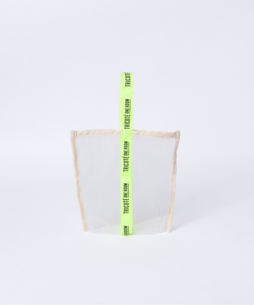 MILLION CARATS（ミリオンカラッツ）の「【GIFT】-TRICOTE- メッシュバッグ S（トートバッグ・レディース・オフホワイト/グレー・FREE）」の6枚目の写真