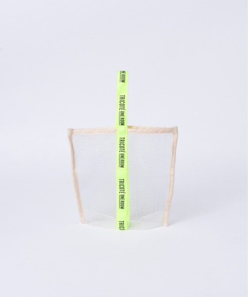 MILLION CARATS（ミリオンカラッツ）の「【GIFT】-TRICOTE- メッシュバッグ S（トートバッグ・レディース・オフホワイト/グレー・FREE）」の7枚目の写真