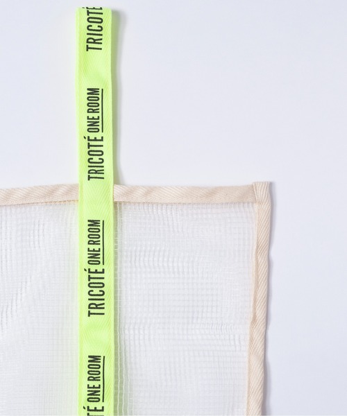 MILLION CARATS（ミリオンカラッツ）の「【GIFT】-TRICOTE- メッシュバッグ S（トートバッグ・レディース・オフホワイト/グレー・FREE）」の8枚目の写真