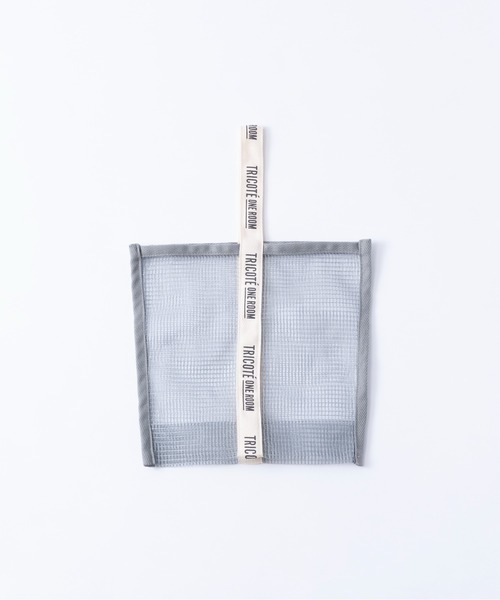 MILLION CARATS（ミリオンカラッツ）の「【GIFT】-TRICOTE- メッシュバッグ S（トートバッグ・レディース・オフホワイト/グレー・FREE）」の12枚目の写真