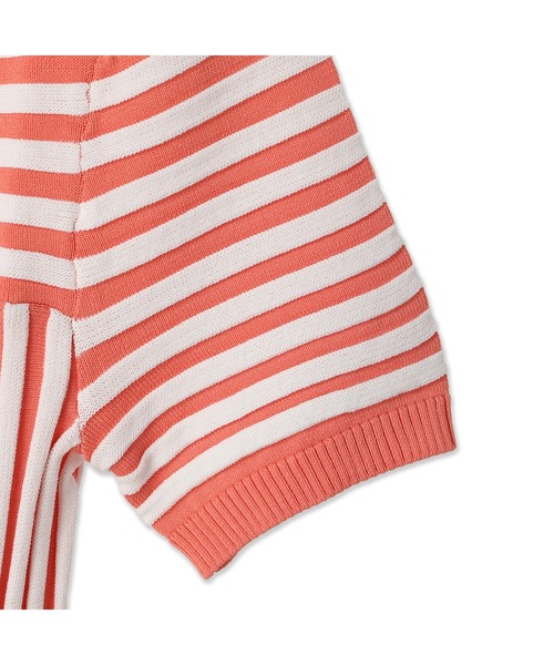 Guess（ゲス）の「Elvire Striped Knit Top（その他トップス・レディース・スカイブルー/オレンジ・MEDIUM/X-SMALL/SMALL）」の6枚目の写真