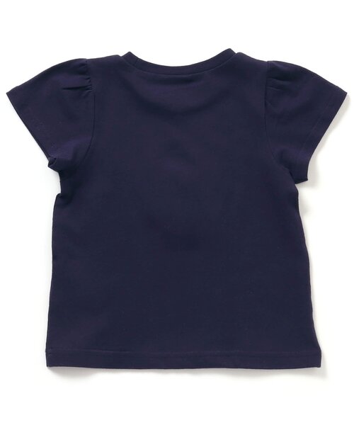 apres les cours（アプレレクール）の「パフェ・ハートモチーフTシャツ（Tシャツ/カットソー・キッズ・アイボリー/ミント/サーモンピンク/ネイビー・120/130/90/100/110/80/140）」の22枚目の写真