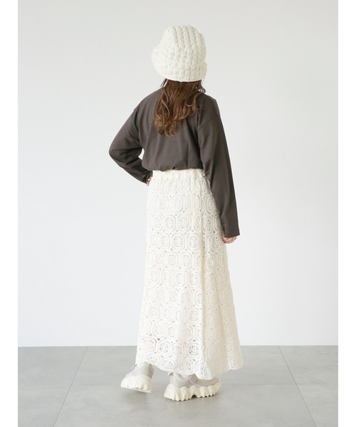 ehka sopo(エヘカソポ)の「クシュクシュバケットハット(ハット・レディース・ブラック/オフホワイト/ブラウン・フリ-)」の9枚目の写真