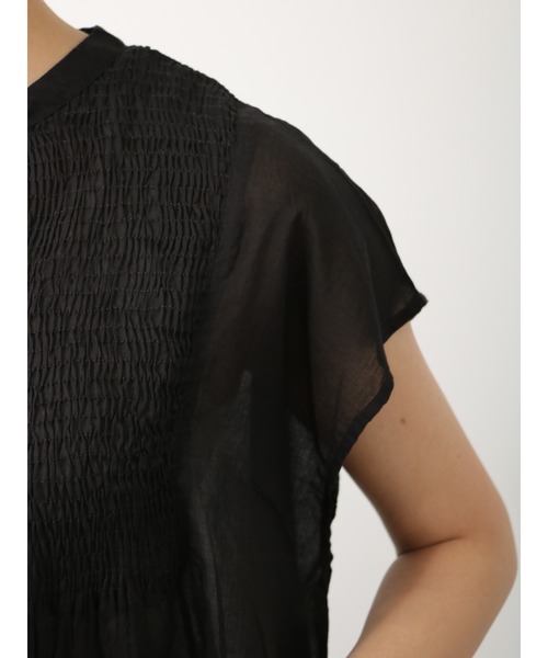 Lugnoncure(ルノンキュール)の「シャーリングブラウス(シャツ/ブラウス・レディース・イエロー/オフホワイト/ブラック・フリ-)」の20枚目の写真