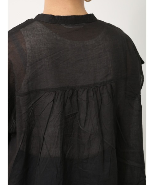 Lugnoncure(ルノンキュール)の「シャーリングブラウス(シャツ/ブラウス・レディース・イエロー/オフホワイト/ブラック・フリ-)」の22枚目の写真