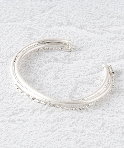 SHOO・LA・RUE（シューラルー）の「◆チェーンツィストバングル（ブレスレット・レディース・ゴールド/シルバー・00）」の3枚目の写真