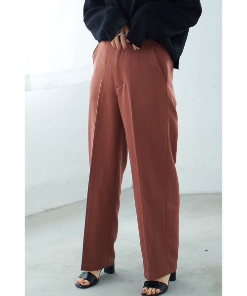 【セール】【LASHIKU】スタンダードセンタープレスパンツ/Standard Center Press Pants（スラックス）｜LASHIKU（ラシク）