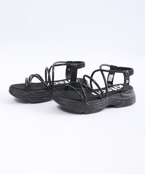 kitson(キットソン)の「kitson チューブ 厚底サンダル(サンダル・レディース・ミント/アイボリー/ブラック系その他・M/L/LL/S)」の15枚目の写真