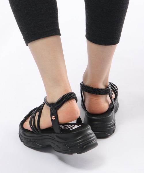 kitson(キットソン)の「kitson チューブ 厚底サンダル(サンダル・レディース・ミント/アイボリー/ブラック系その他・M/L/LL/S)」の20枚目の写真