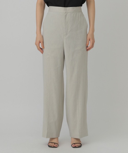 Chaos(カオス)/リネンセンタープレスパンツ