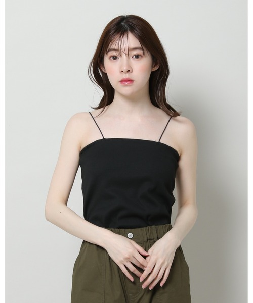 3.3 Field Trip （3.3フィールドトリップ）の「3.3 Field Trip／カップツキキャミ（カップ付き）2905137（キャミソール・レディース・ブラック/ベージュ/ホワイト・SMALL/MEDIUM）」の16枚目の写真