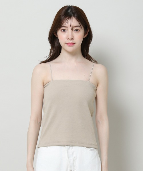 3.3 Field Trip （3.3フィールドトリップ）の「3.3 Field Trip／カップツキキャミ（カップ付き）2905137（キャミソール・レディース・ブラック/ベージュ/ホワイト・SMALL/MEDIUM）」の22枚目の写真