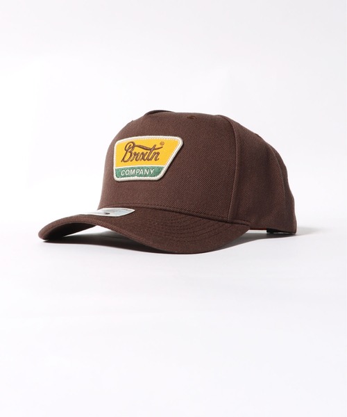 BRIXTON（ブリクストン）の「BRIXTON/ブリクストン LINWOOD C NETPLUS MP SNPK キャップ 2026新作　再入荷（キャップ・メンズ・ダークブラウン/ブラック/グレー系/ダークベージュ/ダークブルー/モスグリーン/ブラック系/ブルー・FREE）」の5枚目の写真