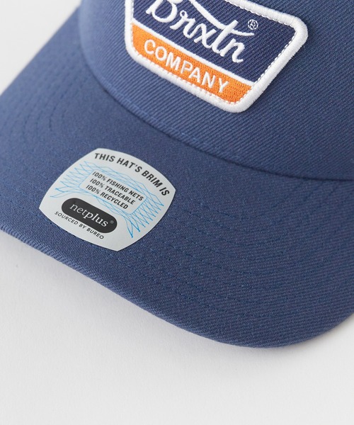 BRIXTON（ブリクストン）の「BRIXTON/ブリクストン LINWOOD C NETPLUS MP SNPK キャップ 2026新作　再入荷（キャップ・メンズ・ダークブラウン/ブラック/グレー系/ダークベージュ/ダークブルー/モスグリーン/ブラック系/ブルー・FREE）」の16枚目の写真