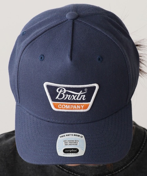 BRIXTON（ブリクストン）の「BRIXTON/ブリクストン LINWOOD C NETPLUS MP SNPK キャップ 2026新作　再入荷（キャップ・メンズ・ダークブラウン/ブラック/グレー系/ダークベージュ/ダークブルー/モスグリーン/ブラック系/ブルー・FREE）」の18枚目の写真