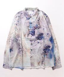 Under the Skin（アンダーザスキン）の「Under the Skin アンダーザスキン / マーブリングプリント ロングスリーブシャツ セットアップ対応 /// UTS-03602（シャツ/ブラウス）」