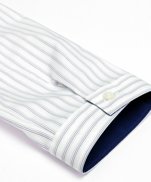 TOKYO SHIRTS（トウキョウシャツ）の「形態安定ノーアイロン レギュラー 七分袖ビジネスワイシャツ（ビジネスシャツ・レディース・ライトパープル・S/M/L/LL/XL）」の2枚目の写真