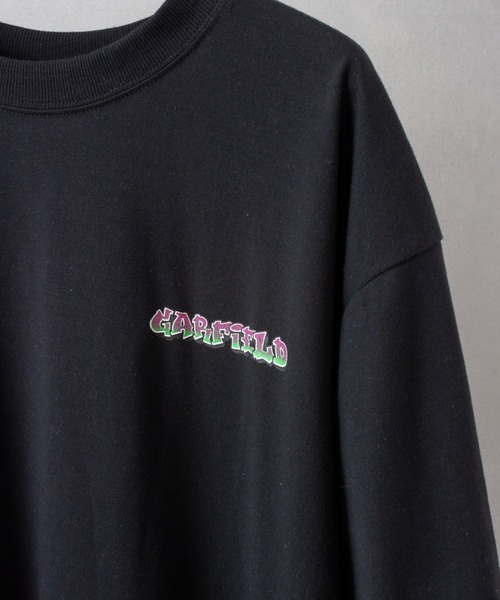 SpRay（スプレイ）の「ＧＡＲＦＩＥＬＤ　Ｔシャツ（Tシャツ/カットソー・レディース・オフホワイト/ブラック/ダークグリーン・FREE）」の6枚目の写真