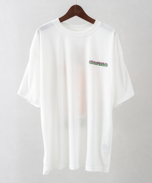SpRay（スプレイ）の「ＧＡＲＦＩＥＬＤ　Ｔシャツ（Tシャツ/カットソー・レディース・オフホワイト/ブラック/ダークグリーン・FREE）」の8枚目の写真