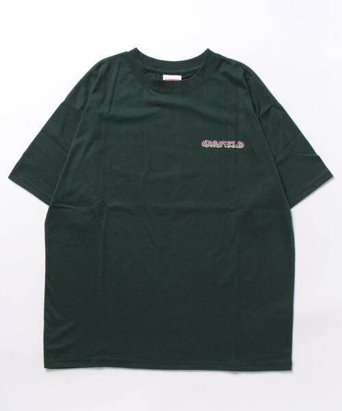 SpRay（スプレイ）の「ＧＡＲＦＩＥＬＤ　Ｔシャツ（Tシャツ/カットソー・レディース・オフホワイト/ブラック/ダークグリーン・FREE）」の20枚目の写真