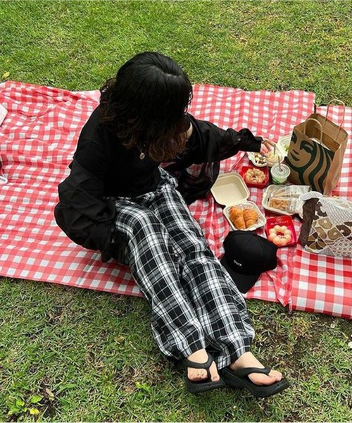 Chick（チック）の「【CHICK ORIGINAL】ワンポイント刺繍 クロップド半袖Tシャツ（Tシャツ/カットソー・レディース・ホワイト/ブラック・FREE）」の16枚目の写真