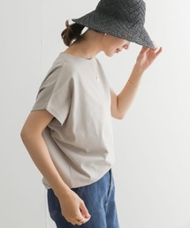 URBAN RESEARCH DOORS | ドライコットンボートネックプルオーバー(Tシャツ/カットソー)