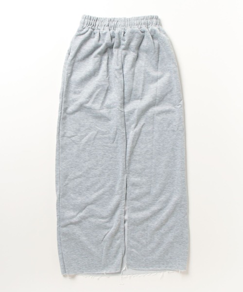 ROOPTOKYO（ループトウキョウ）の「▲Sweat Long Skirt / スウェットロングスカート（スカート・レディース・ブラック/グレー・FREE）」の4枚目の写真