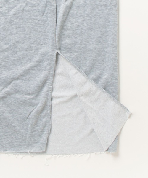 ROOPTOKYO（ループトウキョウ）の「▲Sweat Long Skirt / スウェットロングスカート（スカート・レディース・ブラック/グレー・FREE）」の3枚目の写真