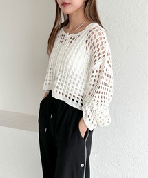 apres jour mignon | 2WAYメッシュトップス【ZOZOTOWN限定アイテム】(カーディガン/ボレロ)
