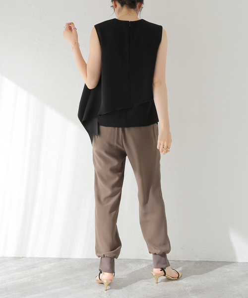 セール】【THE NEWHOUSE/ザ ニューハウス】REYNES TOP：ブラウス