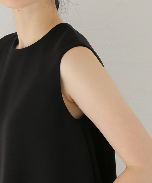 THE NEW HOUSE ビッグシャツ black セール】【THE NEWHOUSE/ザ ニューハウス】REYNES TOP：ブラウス