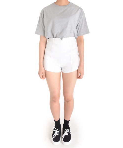 urge:(アージコロン )の「【URGE:】ハイウエスト スリム ショートパンツ(その他パンツ・レディース・ブルー/グレー/ブラック/ホワイト/ピンク・X-LARGE/MEDIUM/LARGE/SMALL)」の21枚目の写真