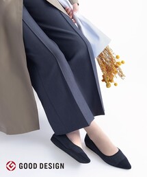 UNFILO(アンフィーロ)の【洗える】起毛 ポインテッドパンプス(パンプス)