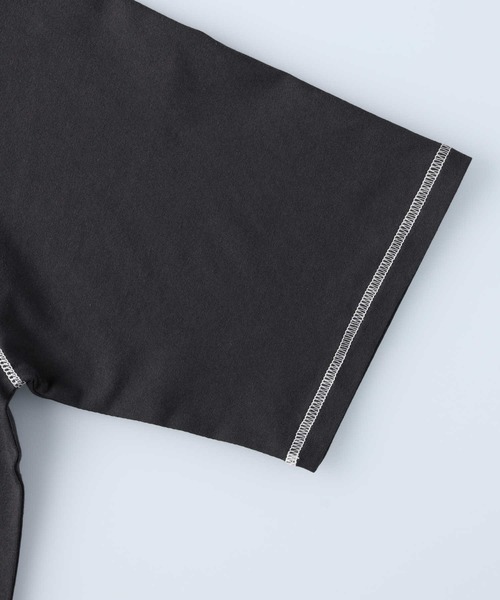 Lee（リー）の「【Lee】【Lee別注】ラグランハーフスリーブTシャツ（Tシャツ/カットソー・メンズ・ダークグレー・M/L/XL）」の6枚目の写真