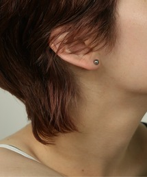 金属アレルギー対応 シンプルボールピアス 5mm サージカルステンレス