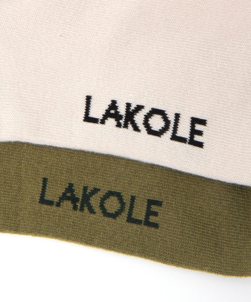 LAKOLE（ラコレ）の「ジャストルーズソックス / 970239（ソックス/靴下・メンズ・ホワイト/ブラック/グレー/アイボリー/オレンジ・FREE）」の12枚目の写真