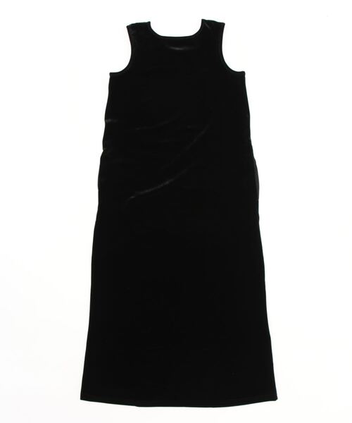 STYLEBLOCK（スタイルブロック）の「ベロアタンクワンピース（ワンピース・レディース・ブラック/ピンク/グリーン/ブルー/アッシュグレー・M）」の6枚目の写真