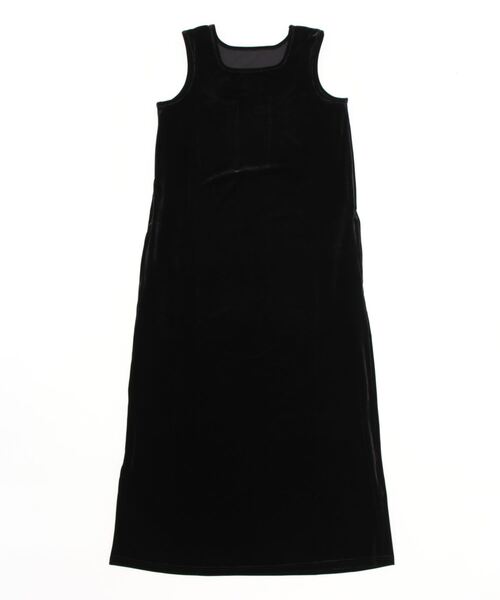 STYLEBLOCK（スタイルブロック）の「ベロアタンクワンピース（ワンピース・レディース・ブラック/ピンク/グリーン/ブルー/アッシュグレー・M）」の7枚目の写真