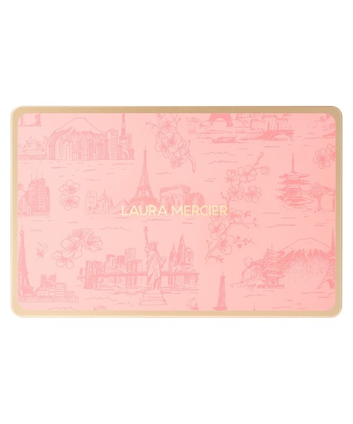 LAURA MERCIER（ローラメルシエ）の「ジャパン　イン　ブルーム　アイシャドウ　パレット（アイシャドウ・レディース・ピンク系・FREE）」の2枚目の写真