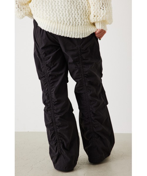 RODEO CROWNS WIDE BOWL(ロデオクラウンズワイドボウル)の「センターシャーリングパンツ(その他パンツ・レディース・ライトカーキ/ブラック・FREE)」の15枚目の写真