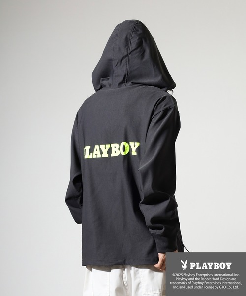 FUNALIVE(ファンアライブ)の「PLAYBOY スーパーストレッチパーカー(パーカー・メンズ・チャコール/ブラック・L/XL/M)」の11枚目の写真
