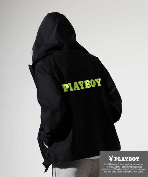 FUNALIVE(ファンアライブ)の「PLAYBOY スーパーストレッチパーカー(パーカー・メンズ・チャコール/ブラック・L/XL/M)」の5枚目の写真