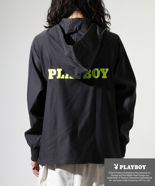 FUNALIVE(ファンアライブ)の「PLAYBOY スーパーストレッチパーカー(パーカー・メンズ・チャコール/ブラック・L/XL/M)」の17枚目の写真