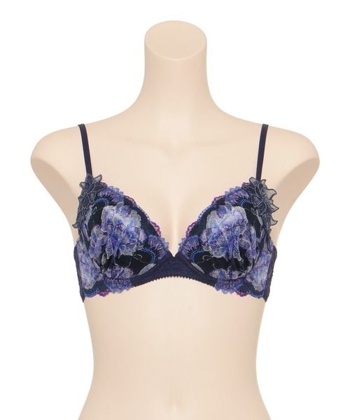 y14 新品 Ravijour ラヴィジュール レース セットアップ C65 Ravijour - 新品 オレンジ ブラジャー レース セットアップ 上下