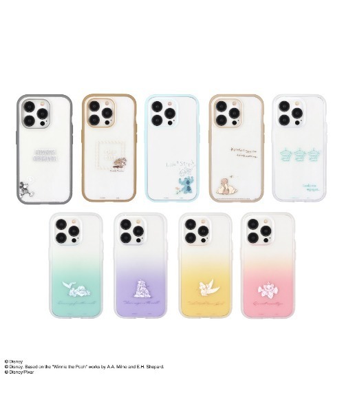 Disney(ディズニー)の「Disney/ディズニー IIIIfit Clear iPhone 15 Pro 対応ケース(スマホケース/カバー・レディース・ライトパープル/ライトイエロー/ライトブルー/ライトピンク・ONE SIZE)」の5枚目の写真