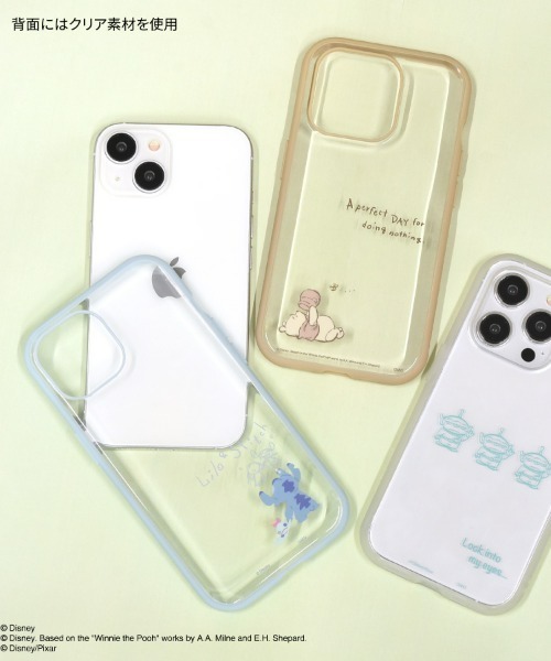 Disney(ディズニー)の「Disney/ディズニー IIIIfit Clear iPhone 15 Pro 対応ケース(スマホケース/カバー・レディース・ライトパープル/ライトイエロー/ライトブルー/ライトピンク・ONE SIZE)」の7枚目の写真